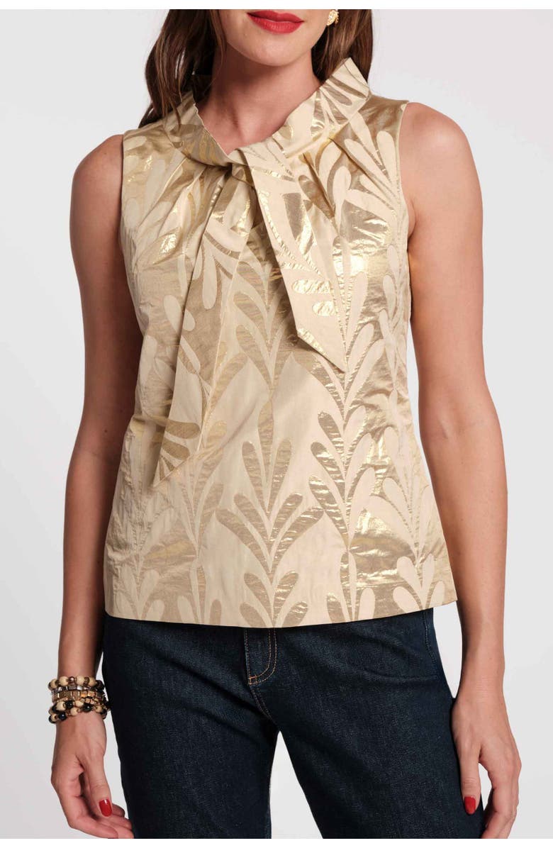 Frances Valentine Millie Top, Main, color, Gold