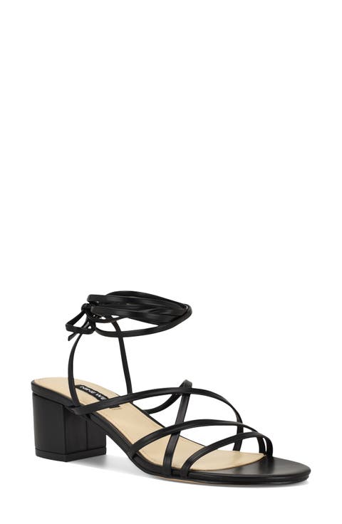 Aloud Ankle Wrap Sandal (Women)