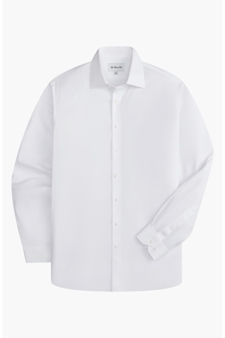 Slim Stretch Cotton Dress Shirt, Alternate, color, White
