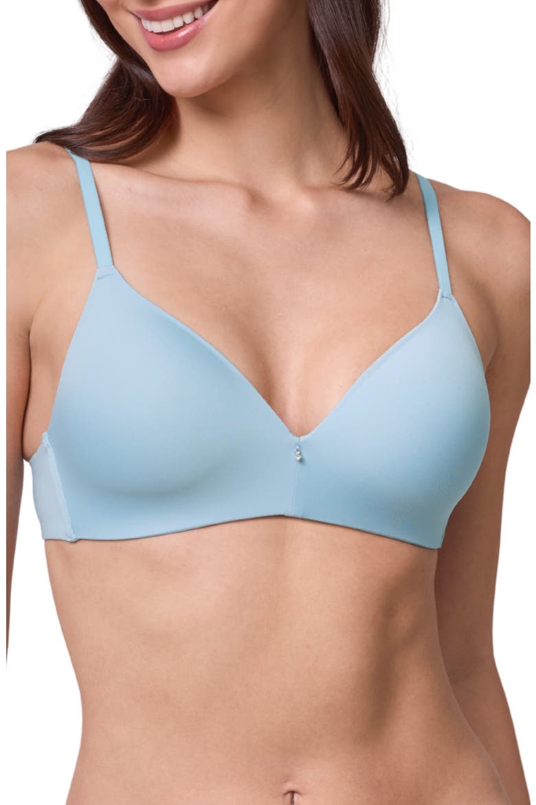 Wireless Convertible T-Shirt Bra, Main, color, DEWDROP