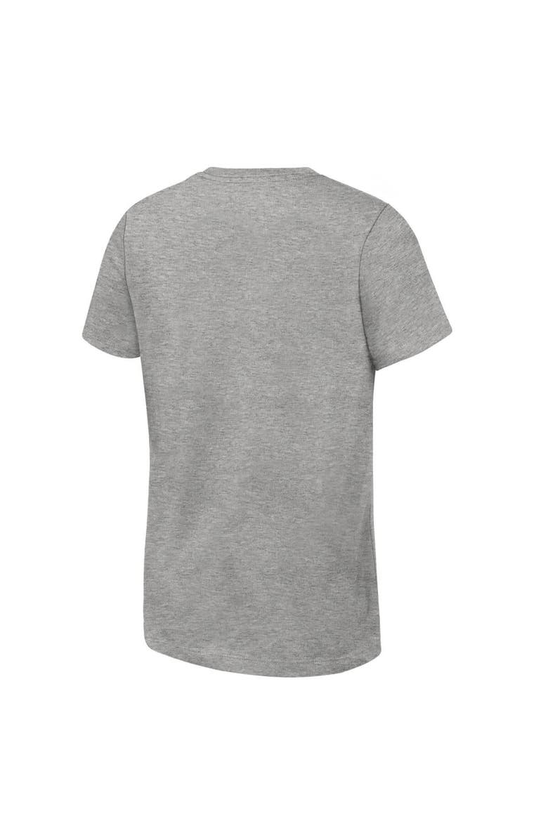 FANATICS Youth Fanatics Heather Gray Florida Panthers 2025 Stanley Cup Champions Locker Room T-Shirt, Alternate, color, 