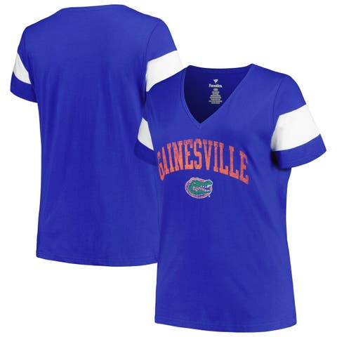 Gator V Neck Linen Tee