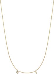 Bony Levy Icon Personalized Diamond Charm Necklace