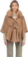 GORSKI Wool Belted Cape