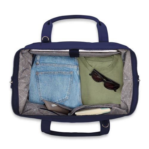 Samsonite Better Than Basic 2 Piece Set Drop Bottom Weekender & Outline Pro Carry On Luggage In Blue