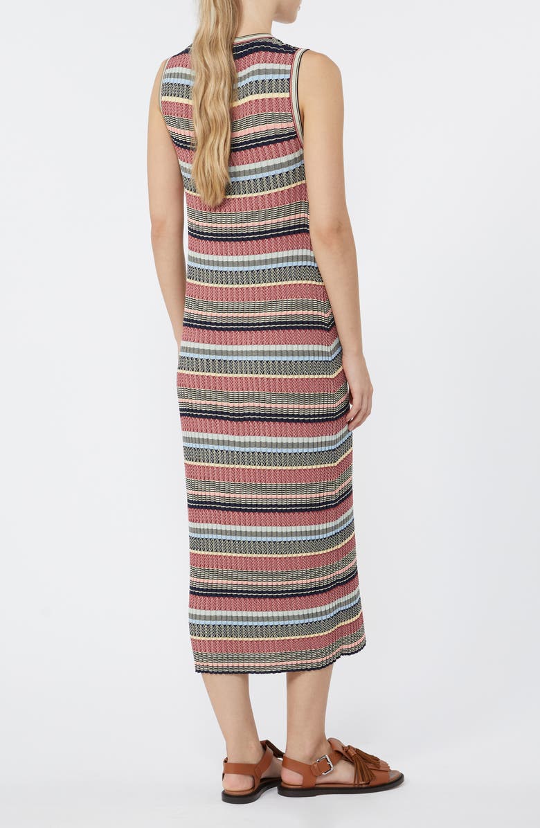 Weekend Max Mara Stripe Knit Tank Dress, Alternate, color, Multicolour