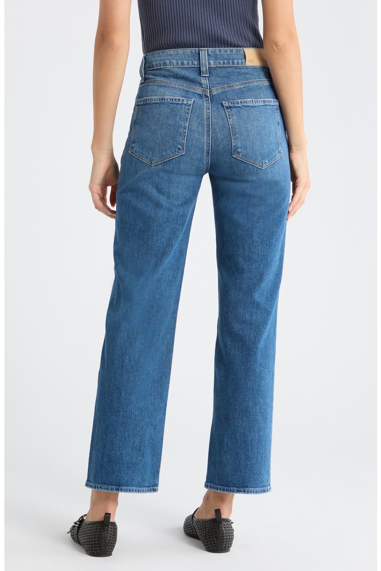 Stevie High Waist Ankle Straight Leg Jeans, Alternate, color, STONEVIEW