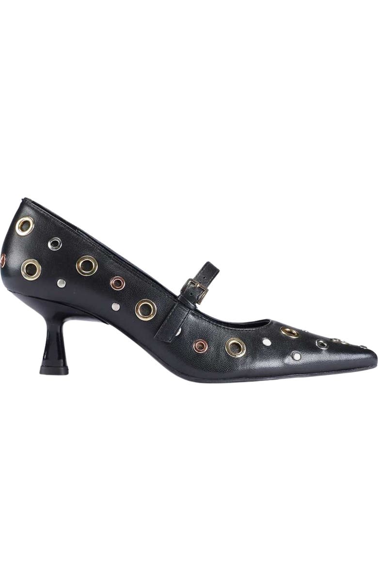 SAINT G Cosima Pointed Toe Mary Jane Pump, Alternate, color, Black