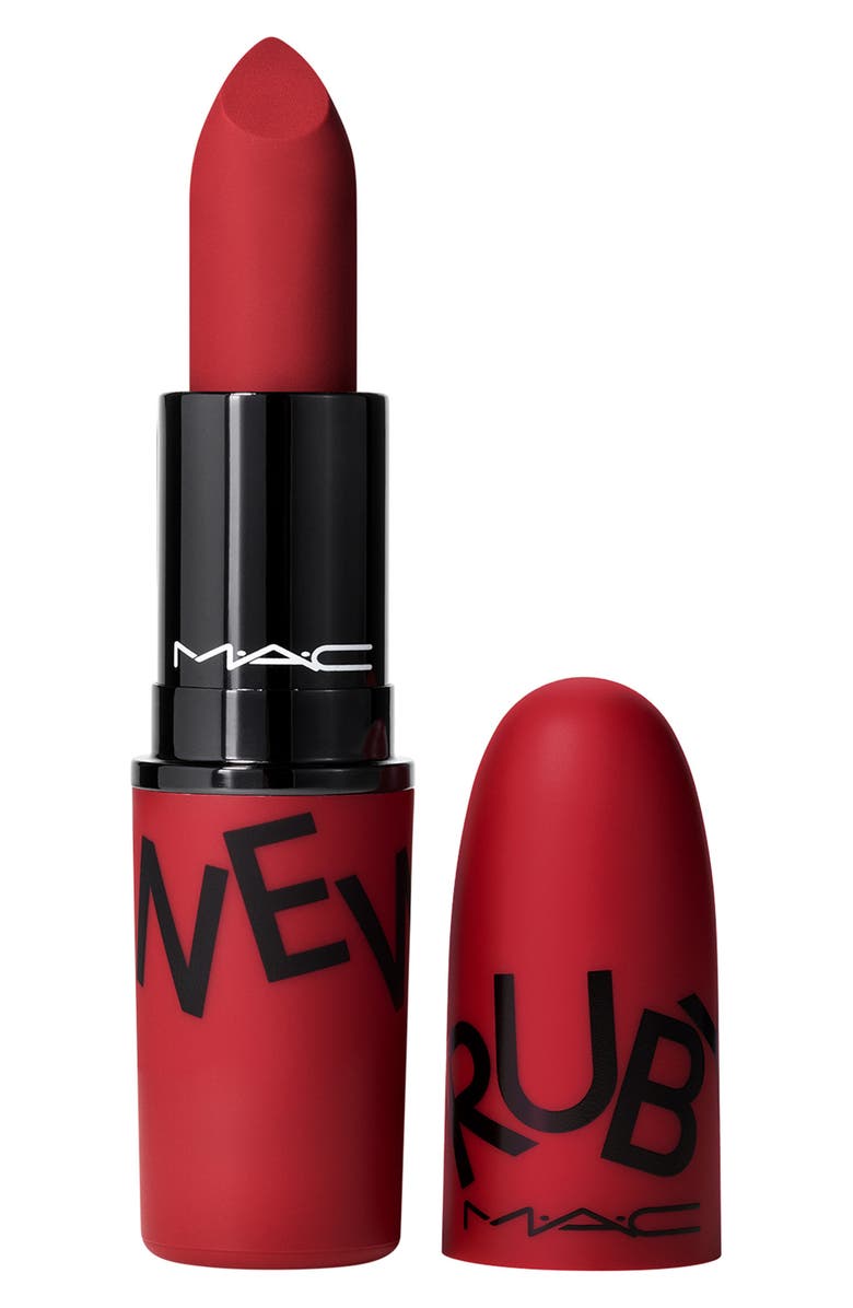 MAC Cosmetics MAC Ruby New Powder Kiss Lipstick, Main, color, 