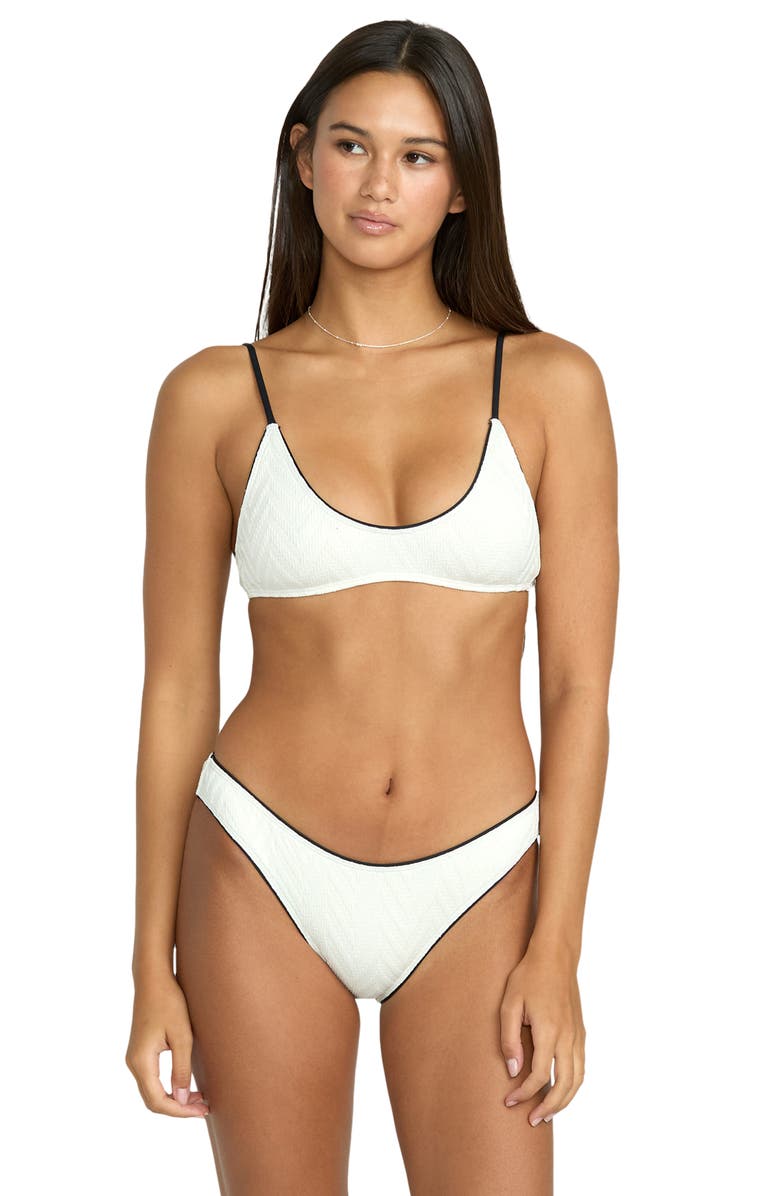Volcom V Baby Bikini Bottoms, Alternate, color, Star White