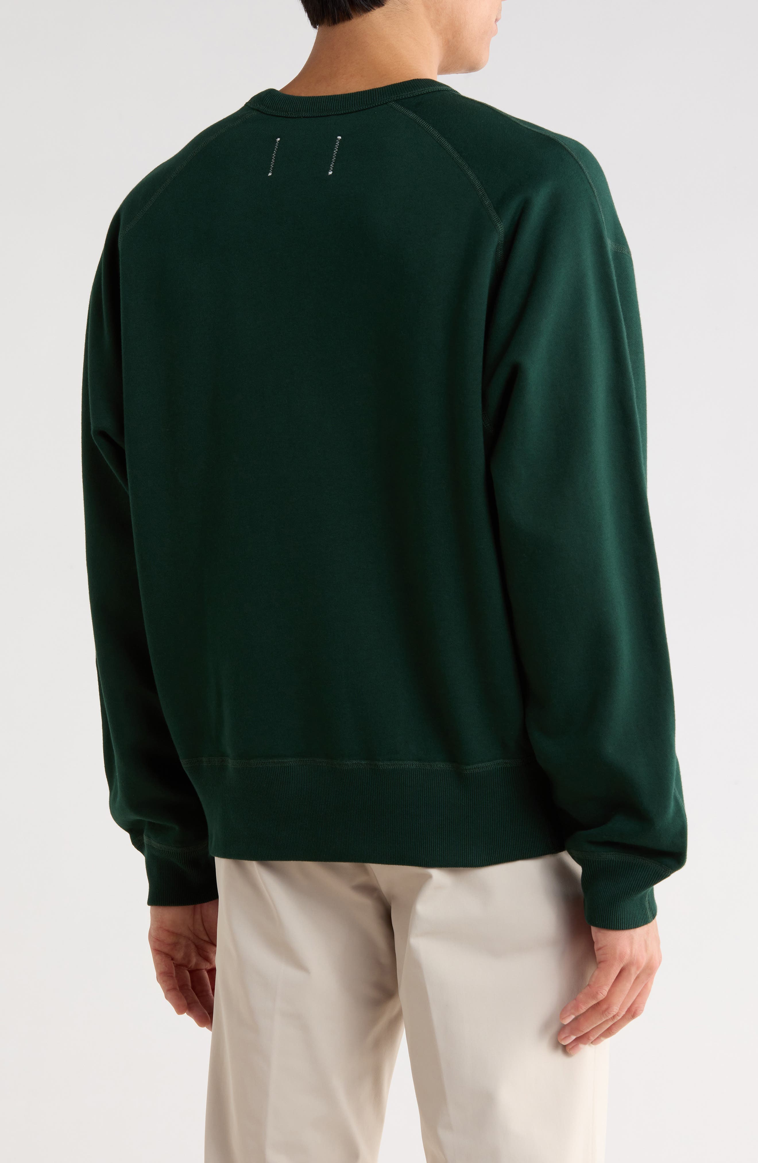 Midweight Terry Relaxed Crewneck Sweatshirt - image 2