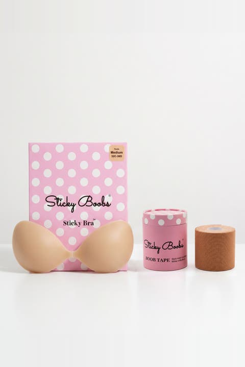 Adhesive Push-Up Bra & Boob Tape Lift Set