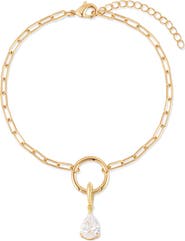 Brook and York Colette Mini Teardrop Birthstone Bracelet