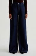 AG Deven Ultra High Waist Wide Leg Trouser Jeans