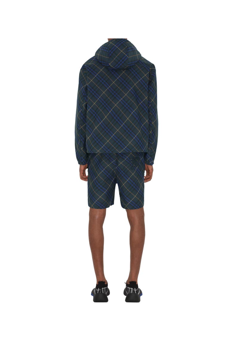 Burberry Check Twill Hooded Jacket, Alternate, color, 