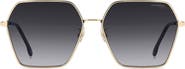 Carrera Eyewear 60mm Gradient Rectangular Sunglasses