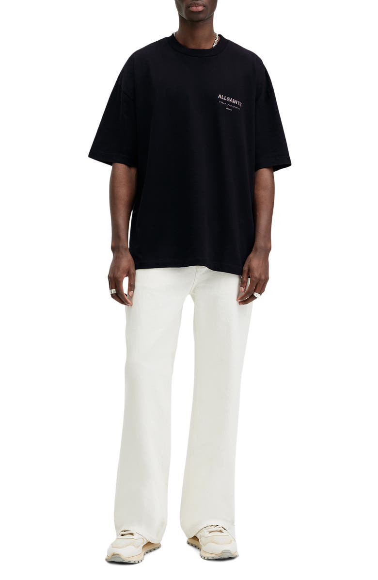 AllSaints Underground Camo Cotton Graphic T-Shirt, Alternate, color, 