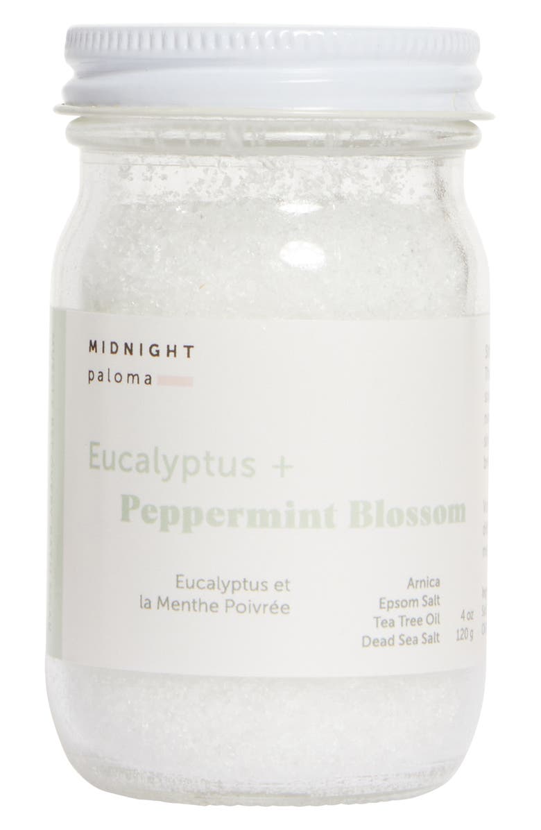 MIDNIGHT PALOMA Eucalyptus & Peppermint Bath Salts, Main, color,