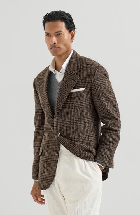 Cashmere Prince of Wales Tailor blazer