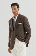 Brunello Cucinelli Cashmere Prince of Wales Tailor blazer