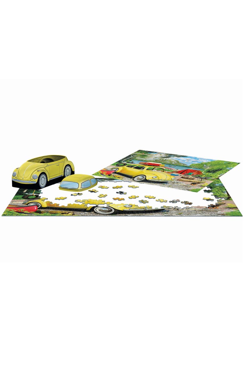 Vw Beetle Camping Tin 550 Piece Puzzle, Alternate, color, Multicolored