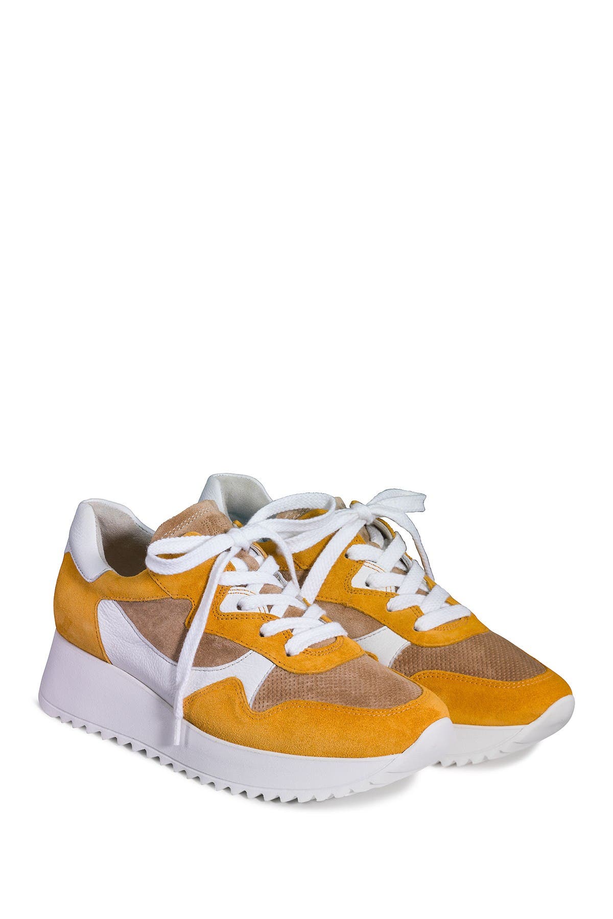 Paul Green R4949 Suede & Leather Sneaker, Alternate, color, 