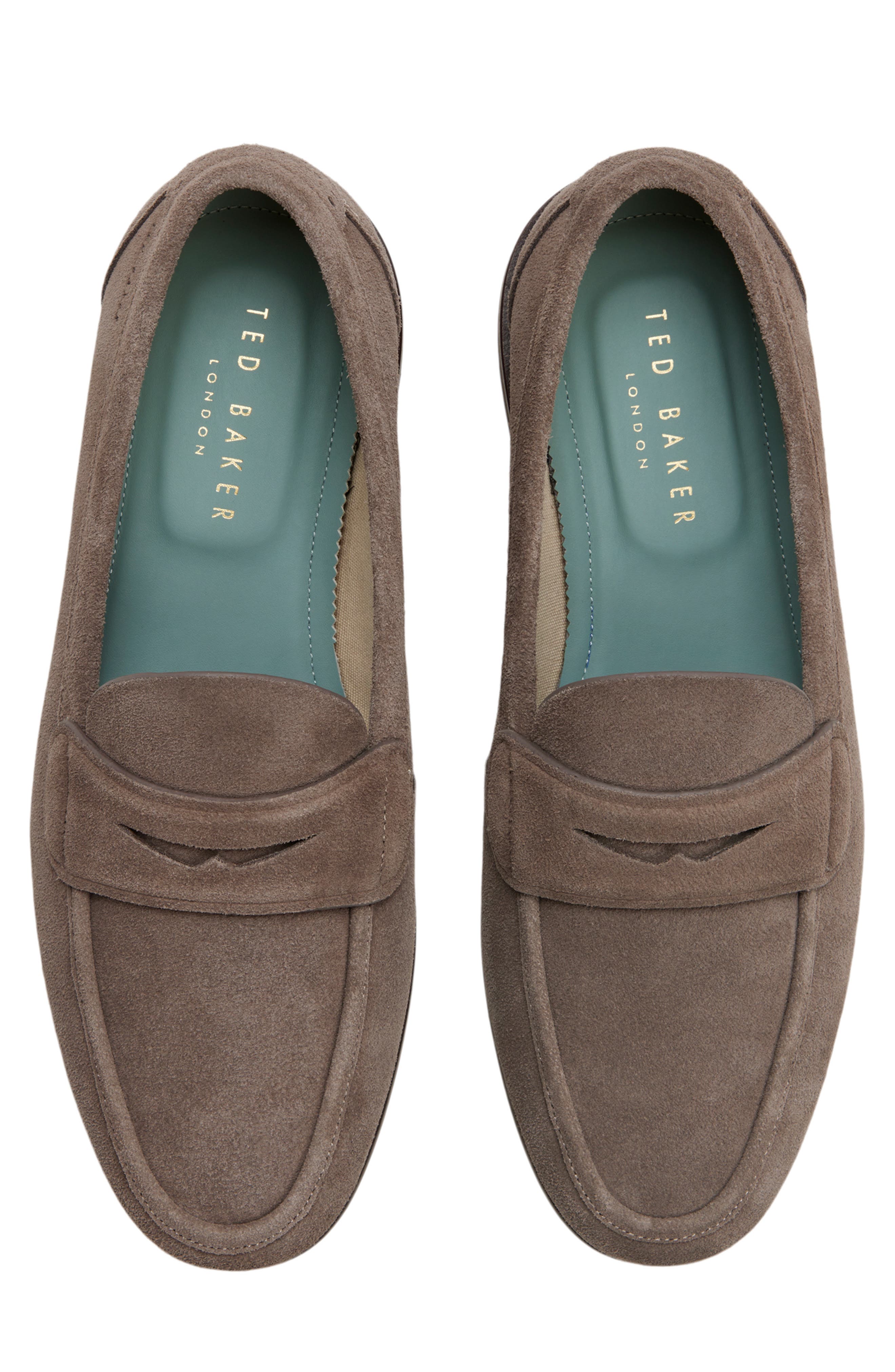 Ted Baker Morris Penny Loafer, Alternate, color, Taupe