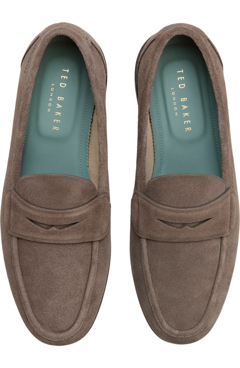 Ted Baker Morris Penny Loafer, Alternate, color, Taupe