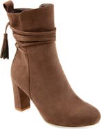 JOURNEE Zuri Tassel Ankle Bootie
