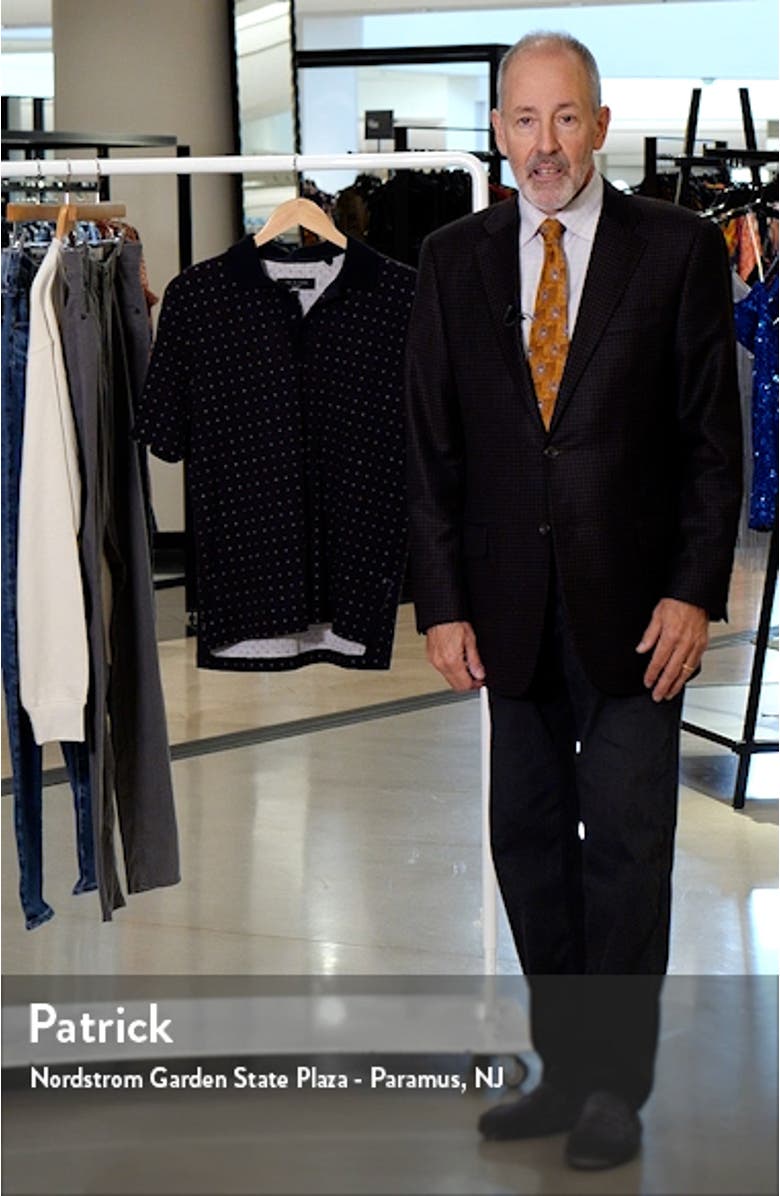 Geometric Print Polo, sales video thumbnail