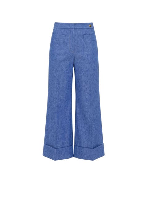 Brody Crop cuff pant