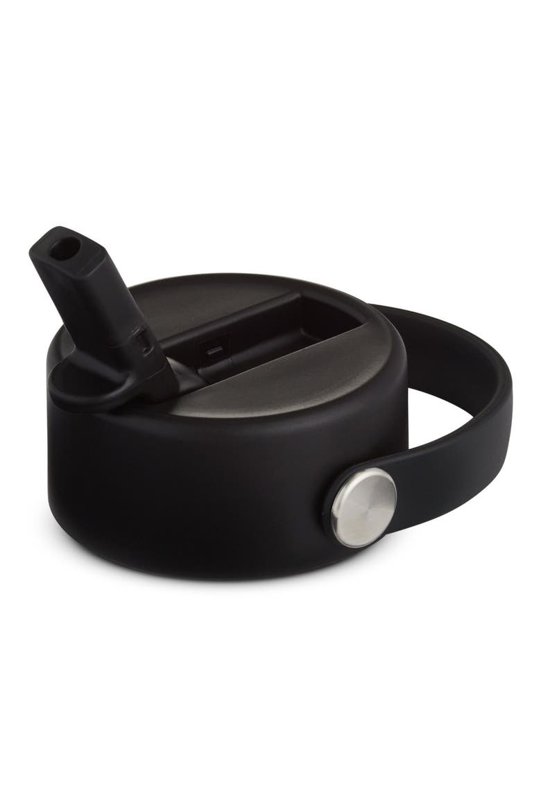 Wide Mouth Flex Straw Lid, Main, color, BLACK
