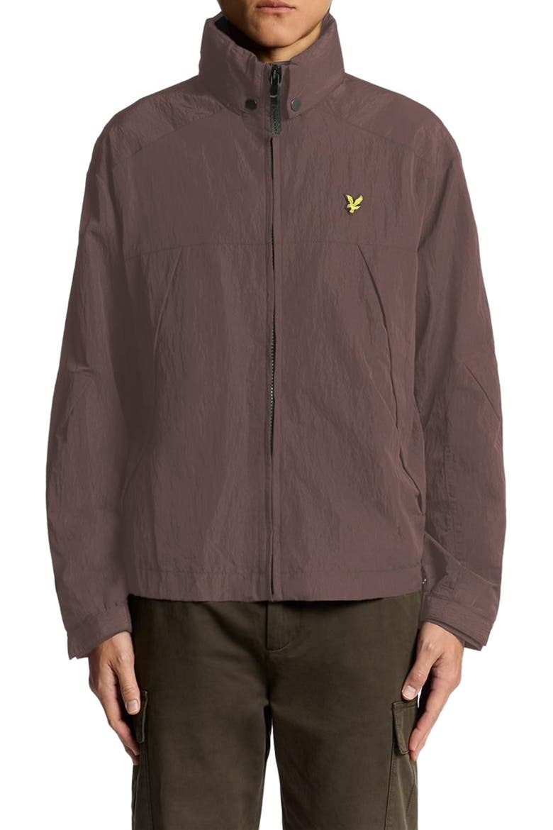Long Sleeve Fold Away Hood Jacket, Alternate, color, Espresso