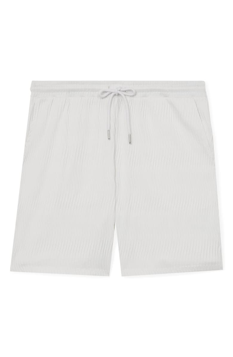 Reiss Alvo Drawstring Shorts, Alternate, color, White