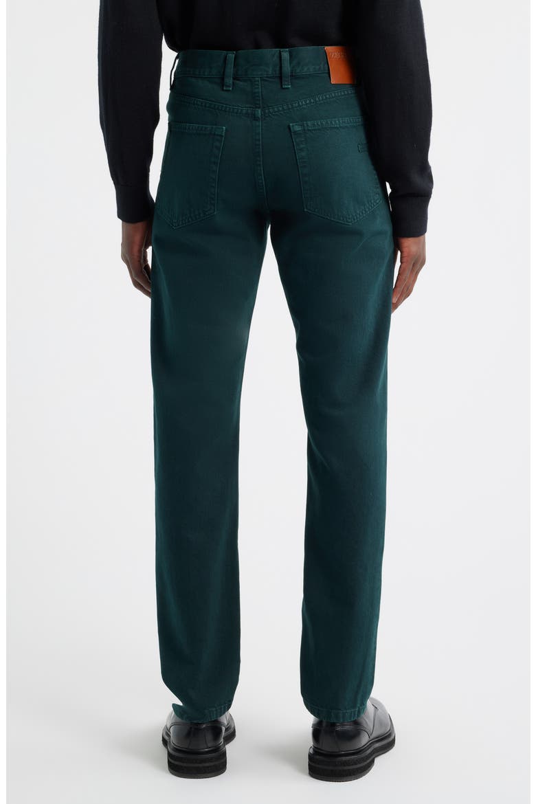 Roccia City Fit Jeans, Alternate, color, DARK GREEN