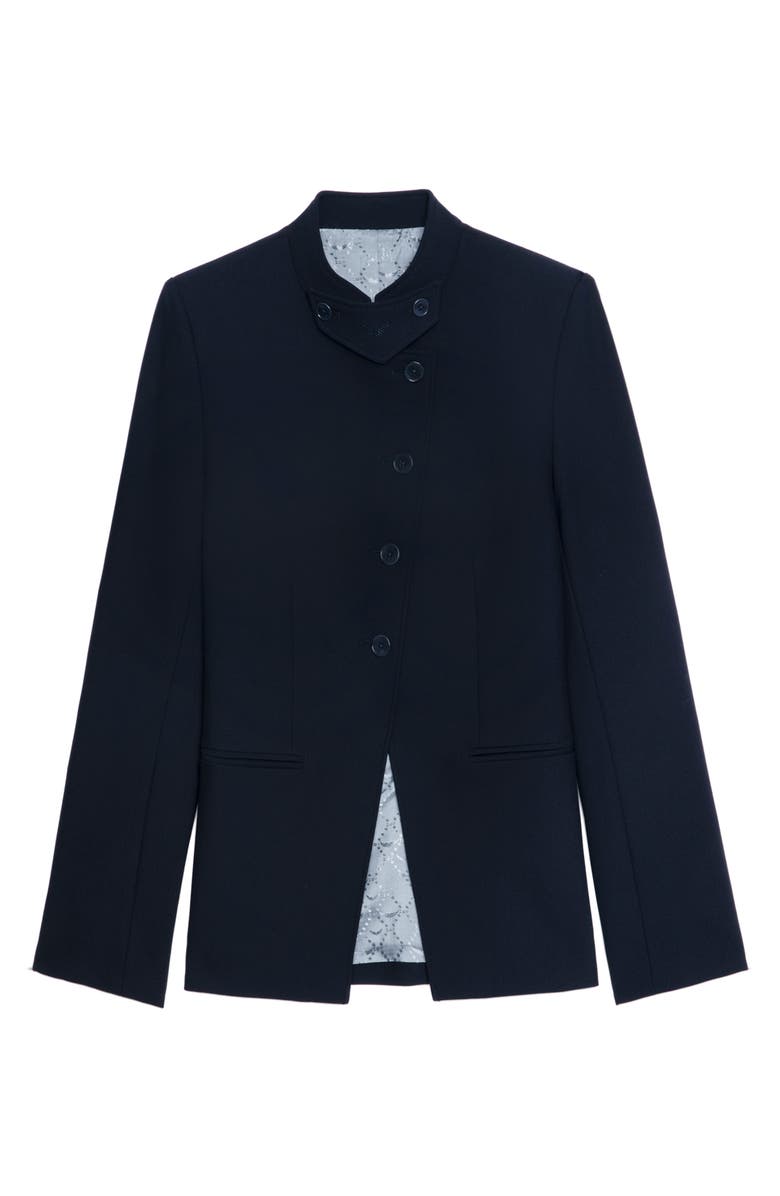 Zadig & Voltaire Verysa Jacket, Alternate, color, Encre