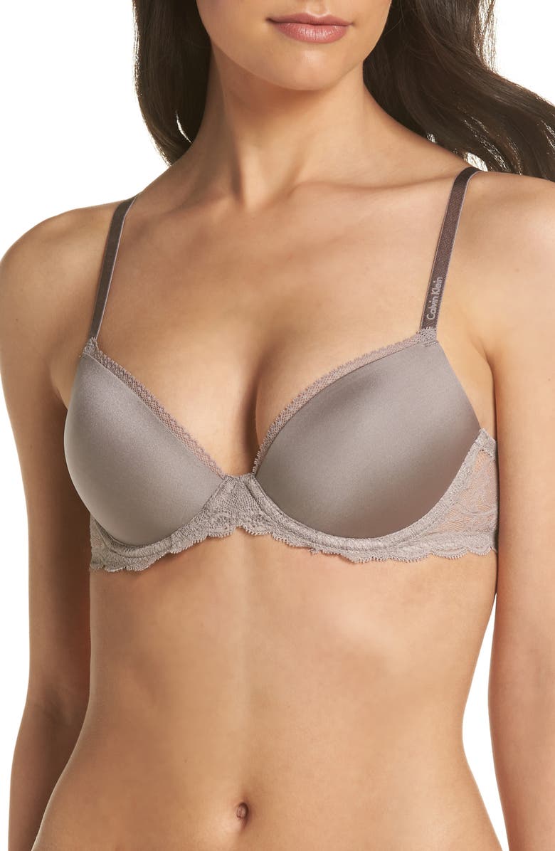 Calvin Klein Convertible Underwire Demi Bra, Main, color, 