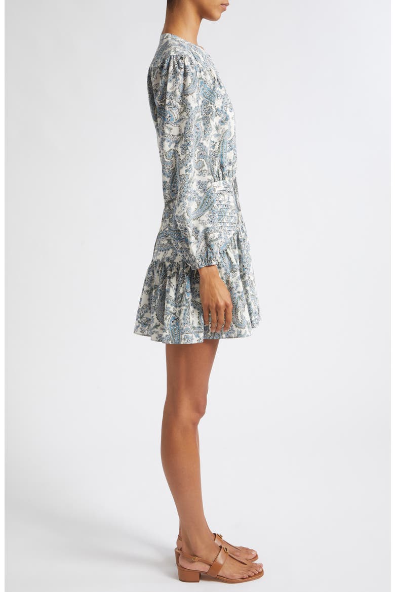 Rivendell Drop Waist Skater Dress, Alternate, color, ECRU MULTI