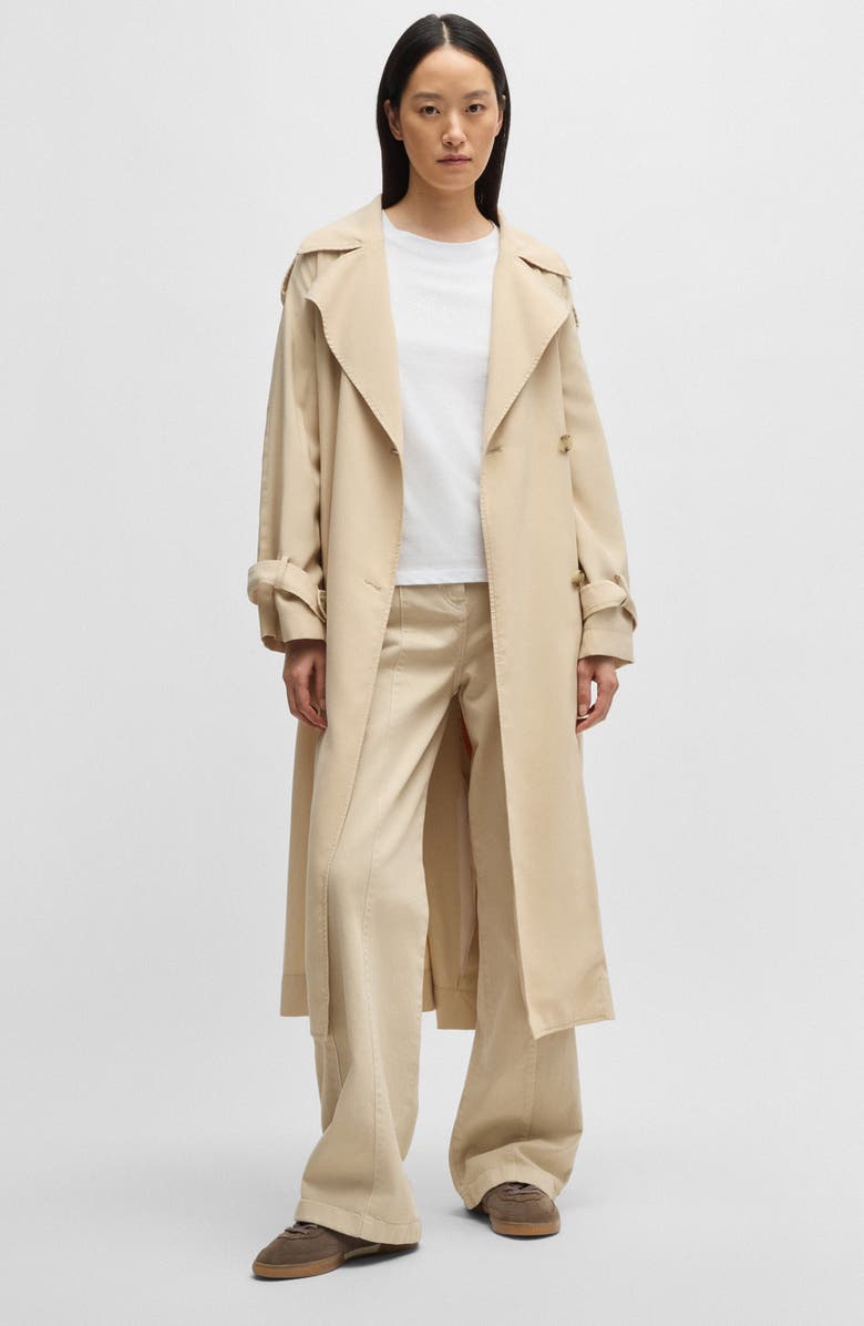 BOSS Orange Crystal Logo Cotton T-Shirt, Alternate, color,