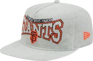 New Era Men's New Era Gray San Francisco Giants Corduroy Golfer Snapback Hat