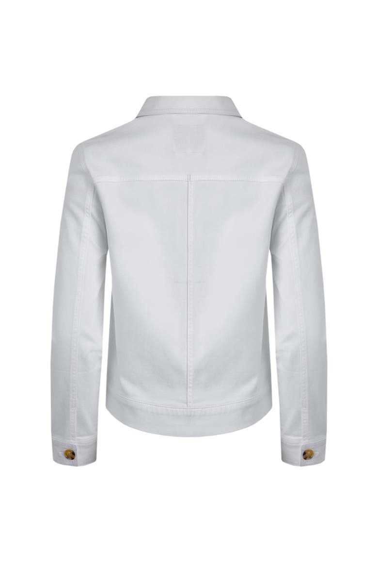 Rosanna Canvas Jacket, Alternate, color, White