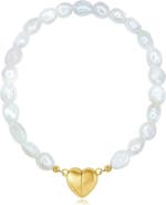LA MENO Sea of Love Freshwater Pearl Bracelet