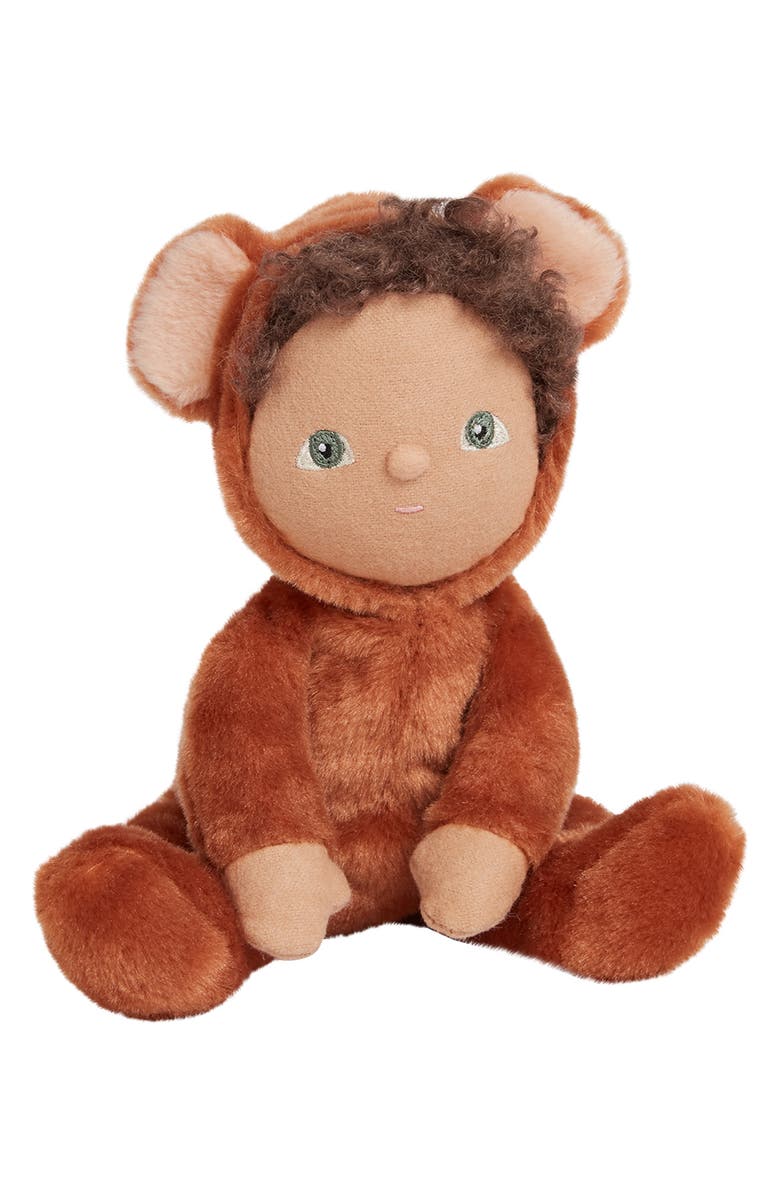 Olli Ella Dinky Dinkums Forest Friends 'Bobby Bear' Plush Doll, Alternate, color,