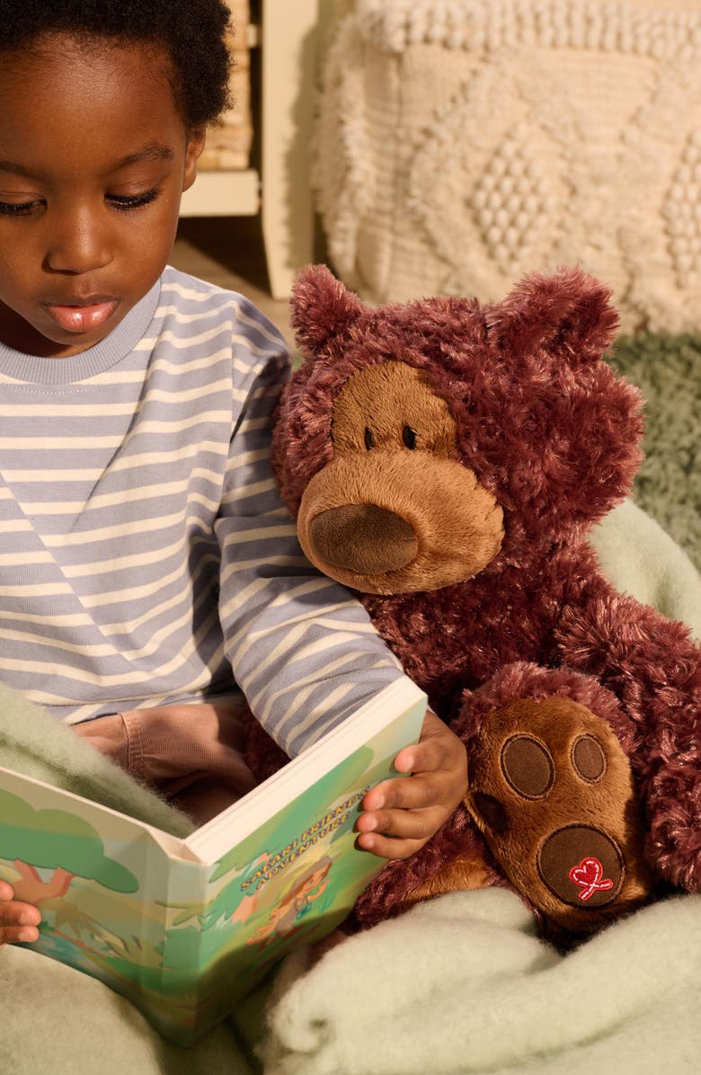 Gund Philbin Bear Plush Stuffed Toy, Alternate, color, Brown