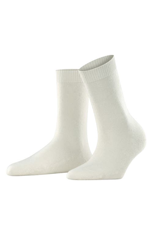 Falke Cosy Crew Socks In Neutral