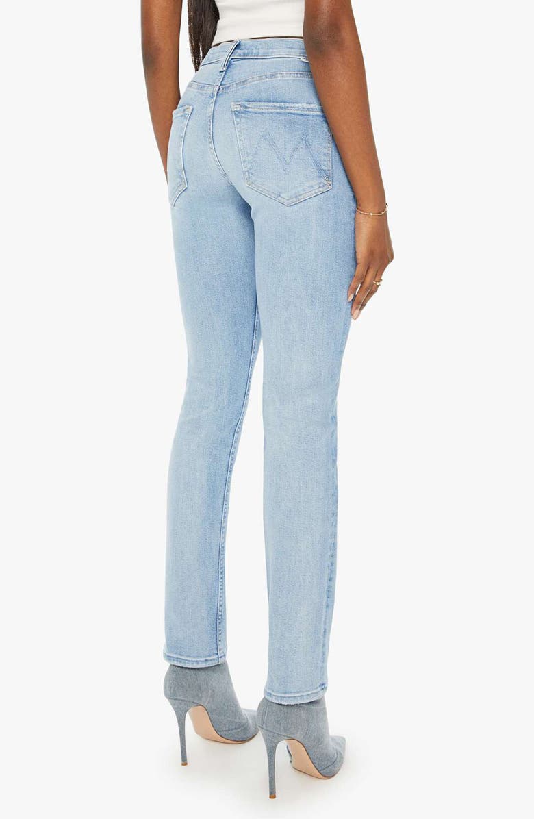 MOTHER Rider Skimp High Waist Straight Leg Jeans, Alternate, color,