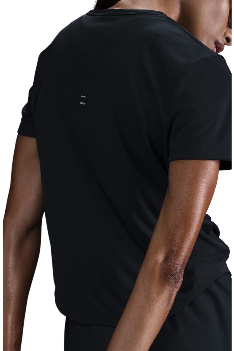 Tempo Dri-FIT Short Sleeve Running Top, Alternate, color, BLACK/ REFLECTIVE SILV
