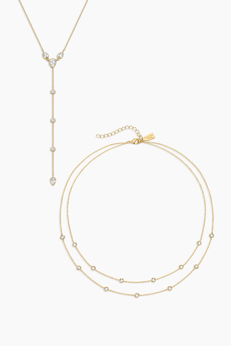 Tay Necklace Set of 2, Main, color, Gold