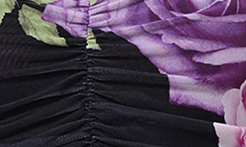 AFRM AFRM JOLIE RUCHED FUNNEL NECK MESH TOP 