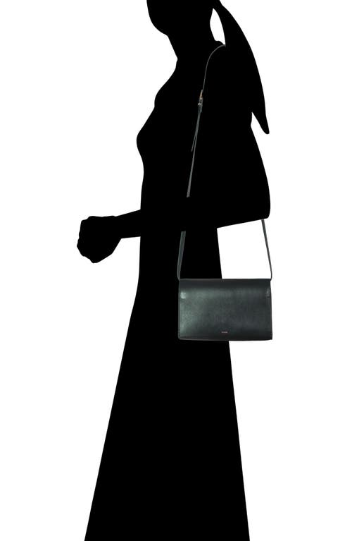 Vince Leather Crossbody Wallet